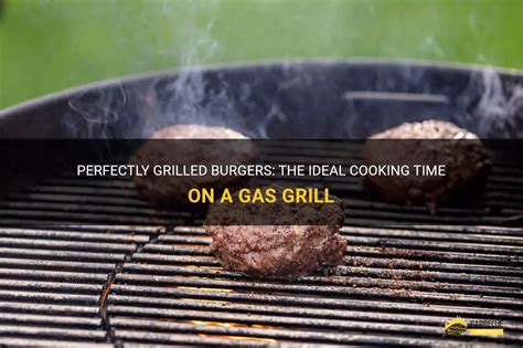 how long do you cook hamburger on gas grill